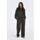 ONLY wide leg regular waist sweatpants donkerbruin