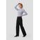 Anytime high waist wide leg jeans black