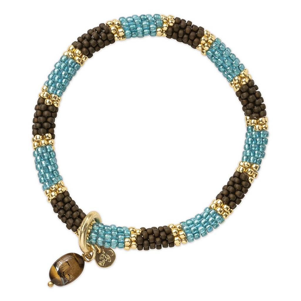 A Beautiful Story armband Talented Tijgeroog