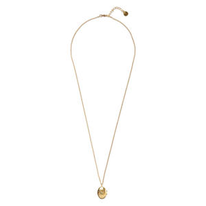 ketting Oval Locket goudkleurig
