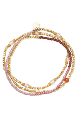 armband Balanced Rozenkwarts