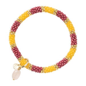 armband Talented rose quartz