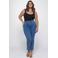 Fox Factor ROXI Coast Blue high waist skinny jeans medium blue denim