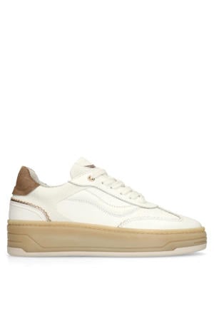 leren sneakers wit