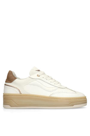 leren sneakers wit