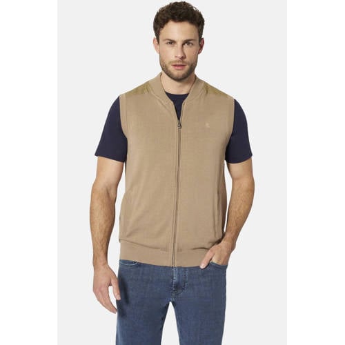 Babista vest fijn gebreid RENAR beige afbeelding