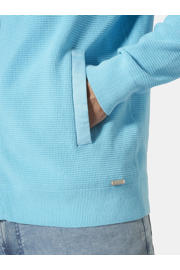 thumbnail: Babista katoenen gebreid vest Plus Size - lichtblauw