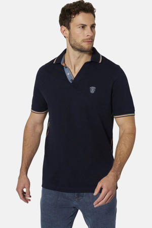 regular fit polo Plus Size - donkerblauw