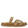 Manfield suède slippers beige