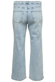 thumbnail: VERO MODA CURVE Vmcmari Tessa Hr Wide Jeans Mix Cur high waist wide leg jeans blauw