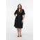VERO MODA CURVE midi jurk zwart