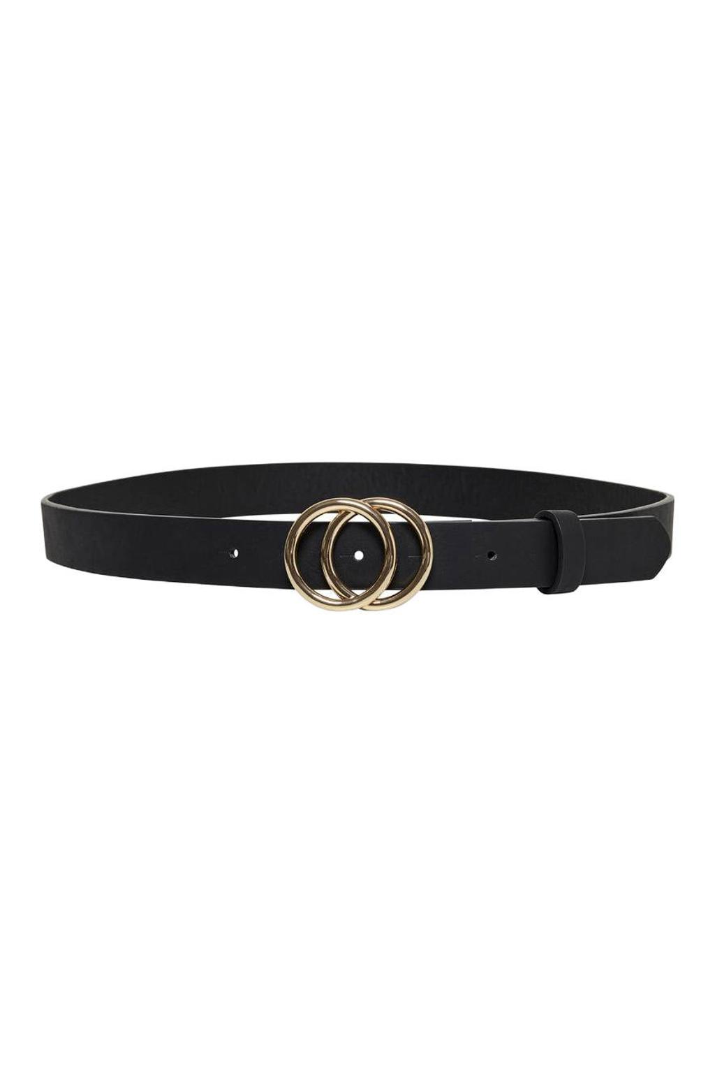 ONLY CARMAKOMA riem CARRASMI zwart/goudkleurig