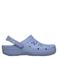 Crocs Classic floral cut out clogs blauw