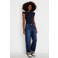 Cache Cache mouwloze top broderie