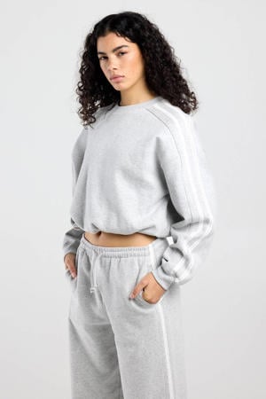 cropped trui grijs