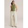 WE Fashion haltertop rib gebreid