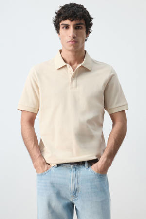 regular polo ecru