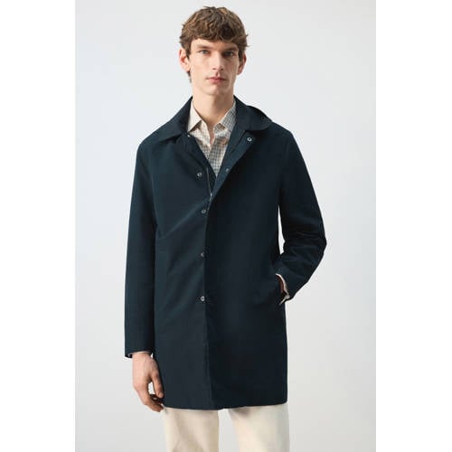 Mango Man parka donkerblauw afbeelding
