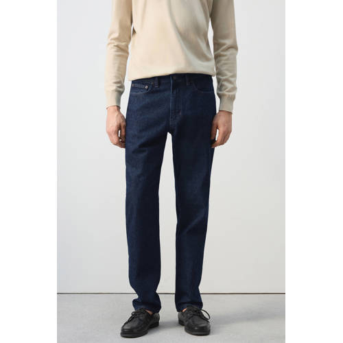 Mango Man regular fit jeans blauw afbeelding