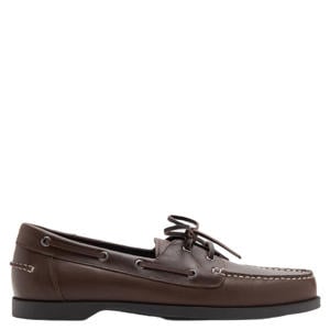 leren bootschoenen bruin