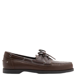 leren bootschoenen bruin