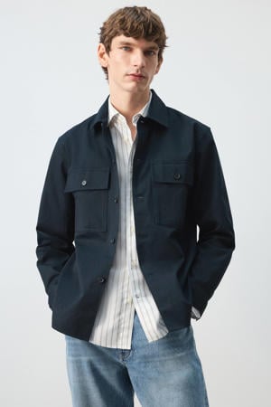 overshirt donkerblauw
