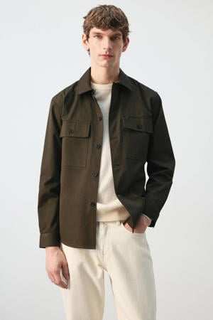 overshirt bruin