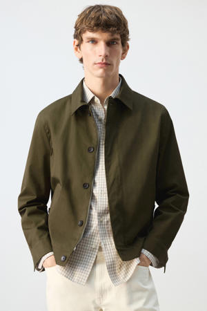 trenchcoat groen