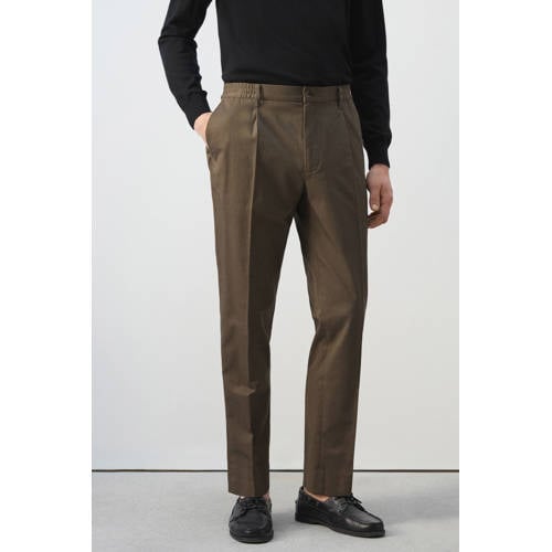 Mango Man regular chino bruin afbeelding