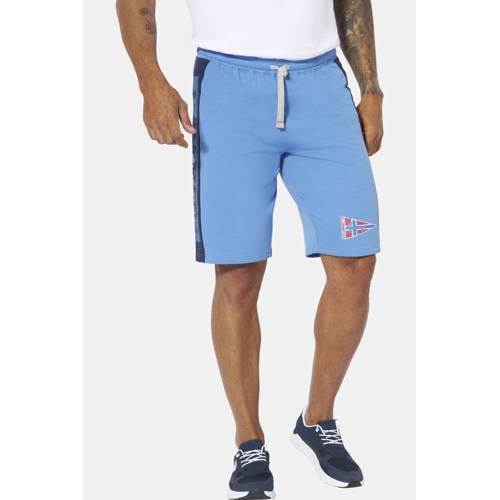 Jan Vanderstorm HARAL loose sweatshort Plus Size blauw - (set van 2) afbeelding