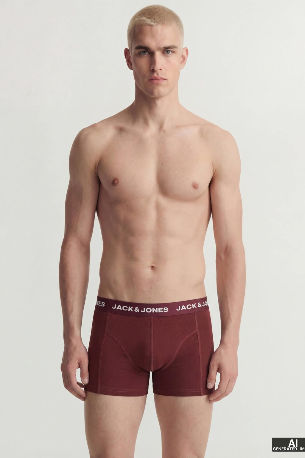 JACK & JONES boxershort JACSOLID (set van 10)