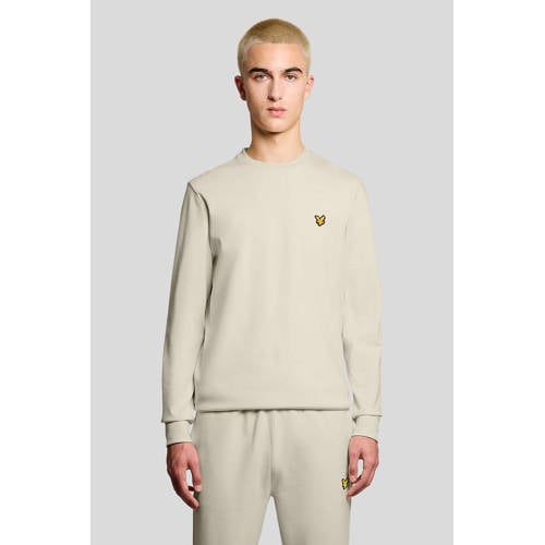 Lyle & Scott sweater lichtgrijs afbeelding