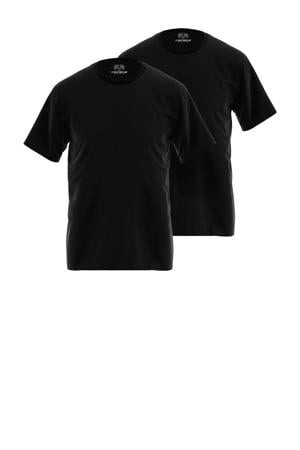 ondershirt (set van 2) zwart