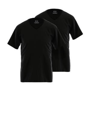 ondershirt (set van 2) zwart