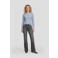 Anytime high waist flared jeans light grey