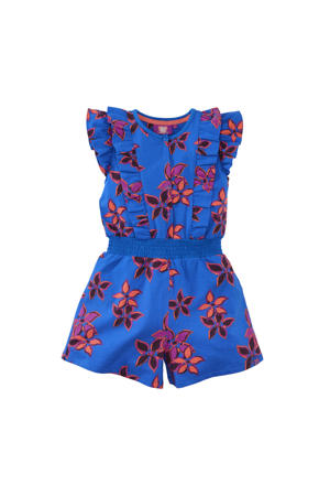playsuit Firdaous blauw/oranje/paars