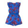 Z8 kids playsuit Firdaous blauw/oranje/paars