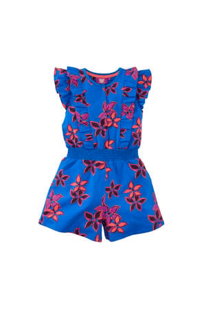 playsuit Firdaous blauw/oranje/paars