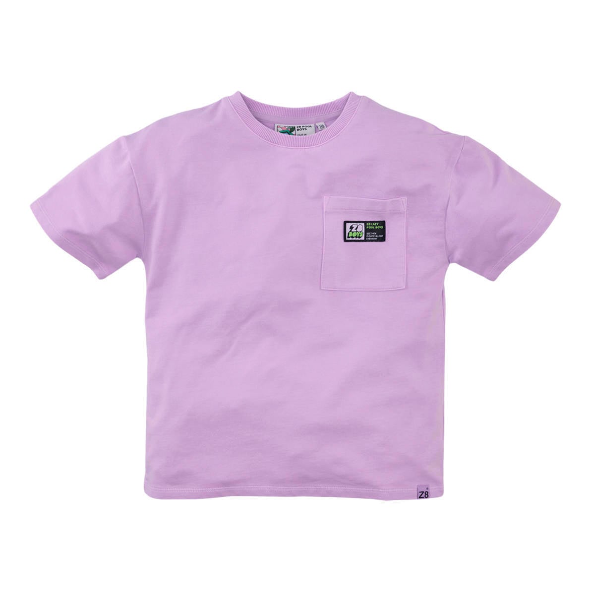 Z8 kids T-shirt Mica met backprint lila | wehkamp