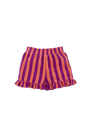 korte broek Camilla violet/koraal