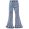 Z8 kids flared jeans Nuria light blue denim