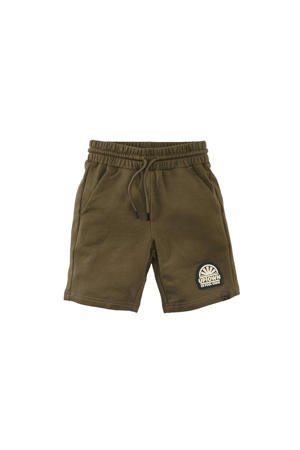 sweatshort Elian olijfgroen
