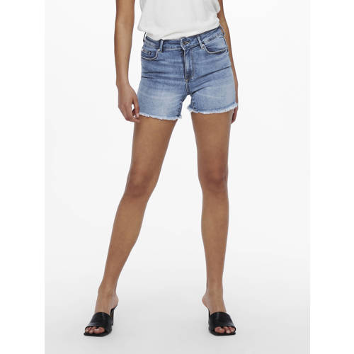 ONLY denim skinny regular waist short afbeelding