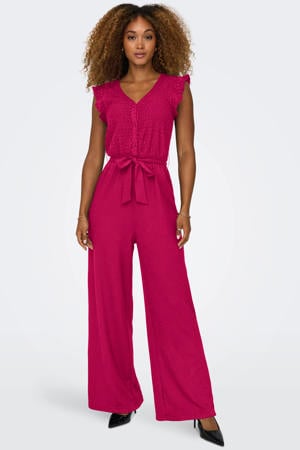 A-lijn jumpsuit broderie