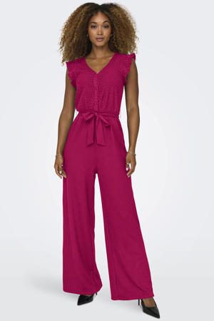 A-lijn jumpsuit broderie