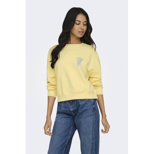 ONLY sweater geel afbeelding