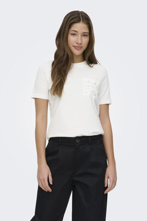 ONLY 15209153 Dames-T-shirt met korte mouwen, lange basic zomer-T-shirts, maten XS / S / M / L / XL, zwart of wit, set van 3 stuks, wit, L ONLY 15209153 Dames-T-shirt met korte mouwen, lange basic zomer-T-shirts, maten XS / S / M / L / XL, zwart of wit, set van 3 stuks, wit, L