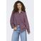 ONLY gestreepte blouse paars