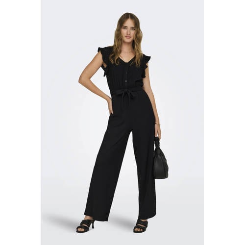 ONLY A-lijn jumpsuit broderie afbeelding