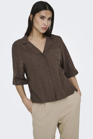blouse met linnen